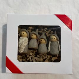 Tomte mini Grå (4 st)